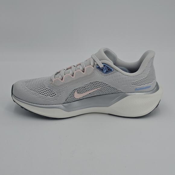 Nike Womens 8 Air Zoom Pegasus 41 running shoe Photon Pewter Pink - Picture 10 of 13